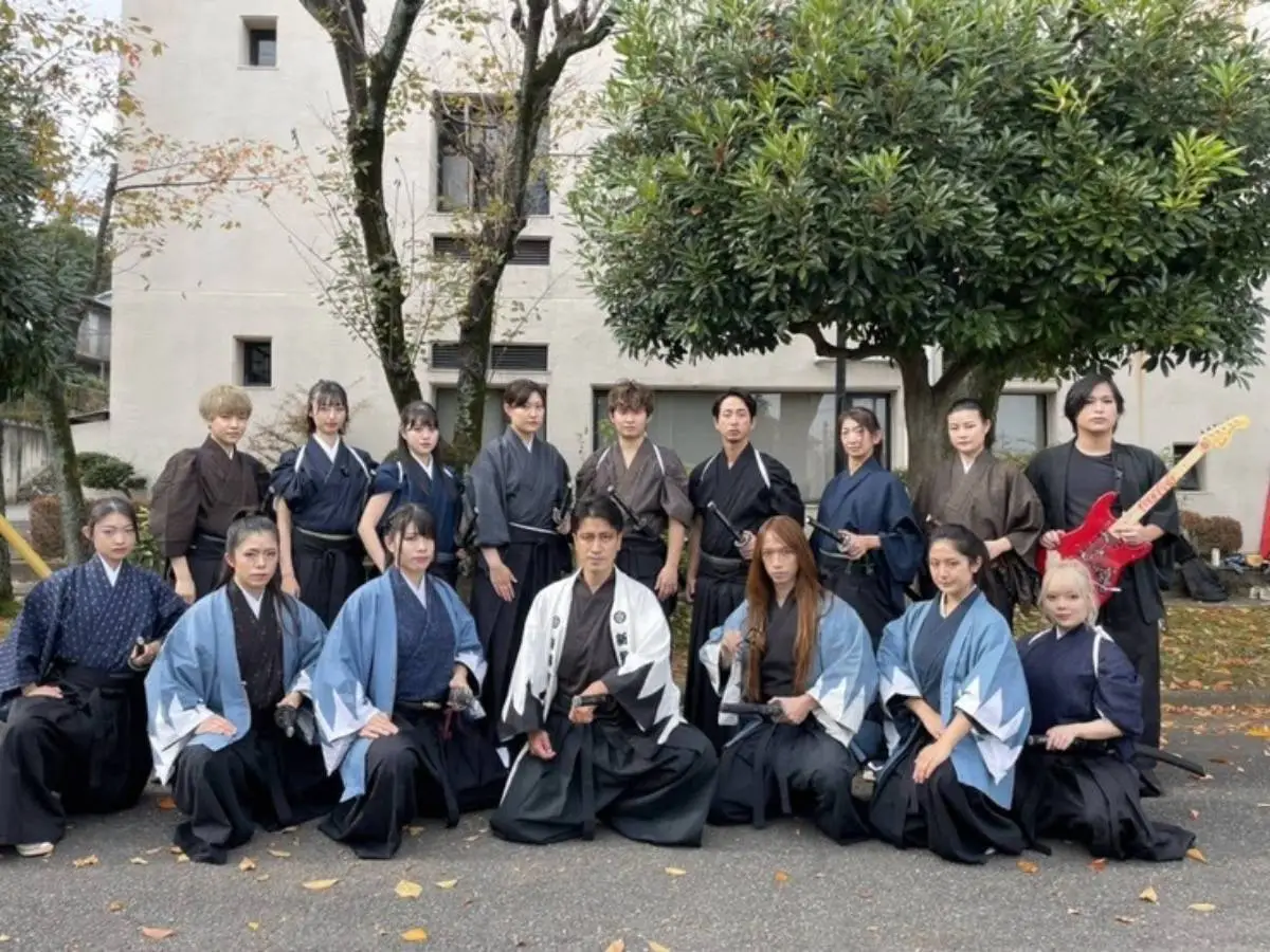篠原さんの所属する団体「EDGE WORLD ASAKUSA samurai ninja」