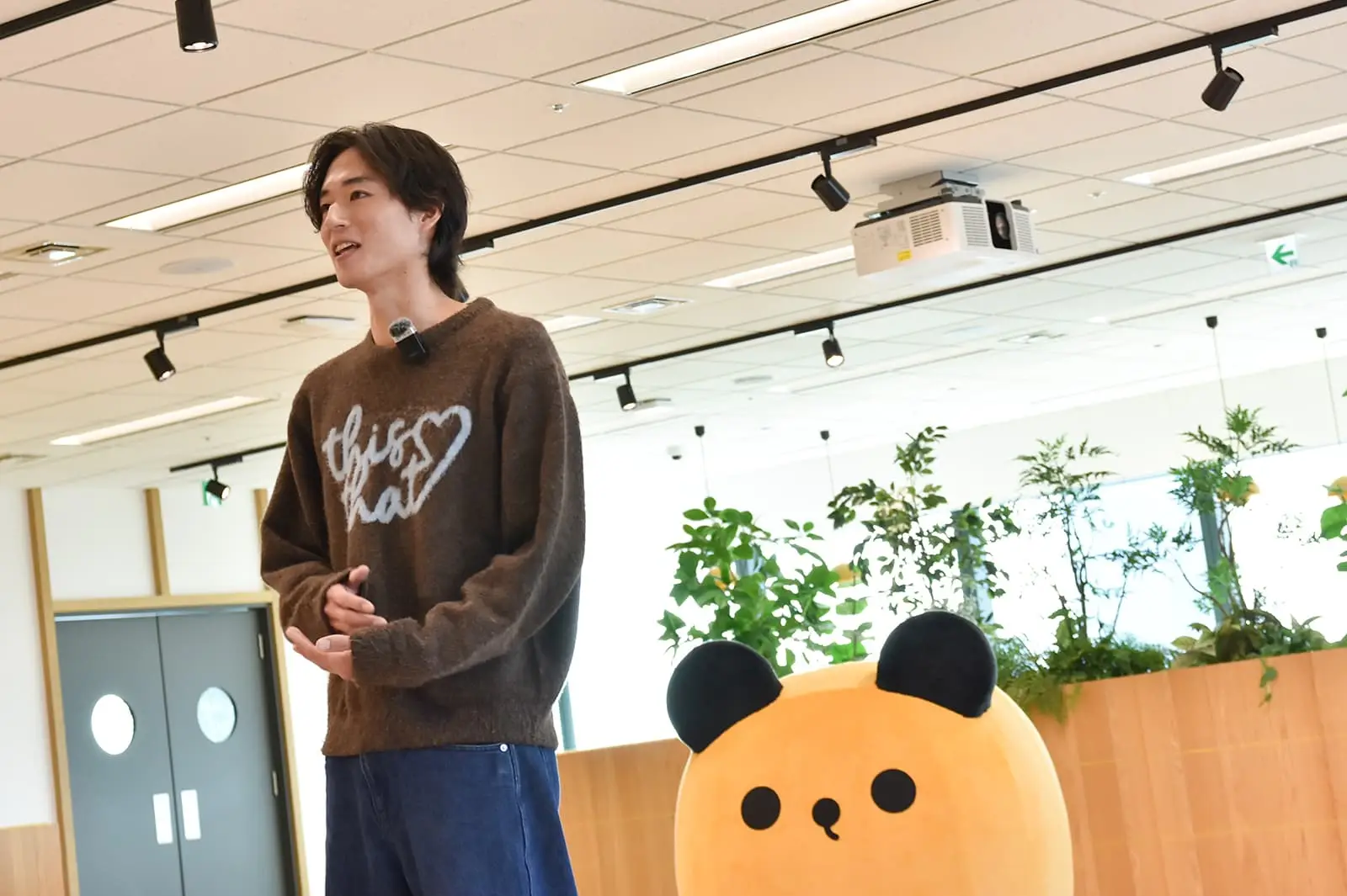 芸能界への憧れを語る有澤一夢さん