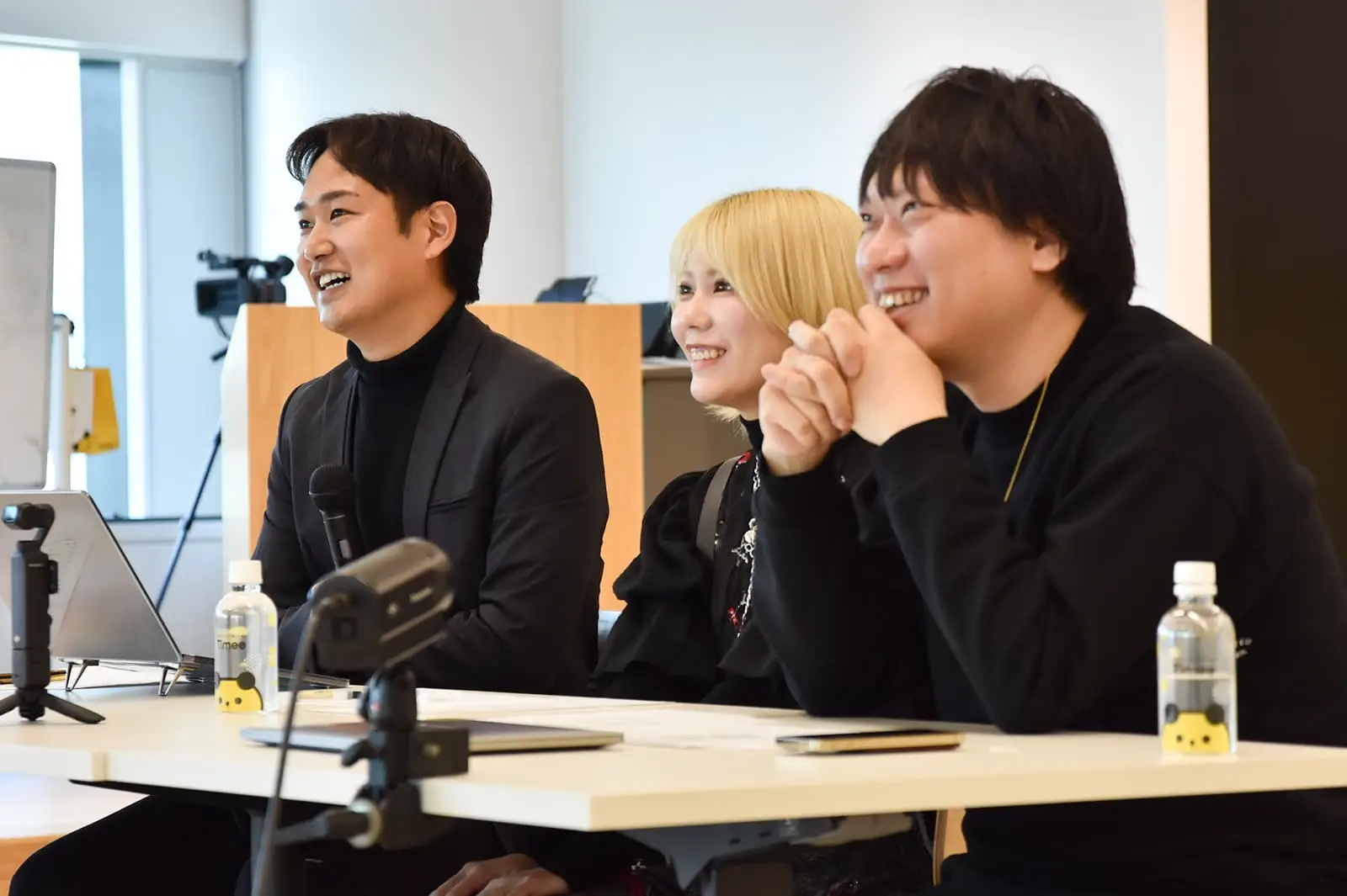 自己PRに審査員も笑顔に