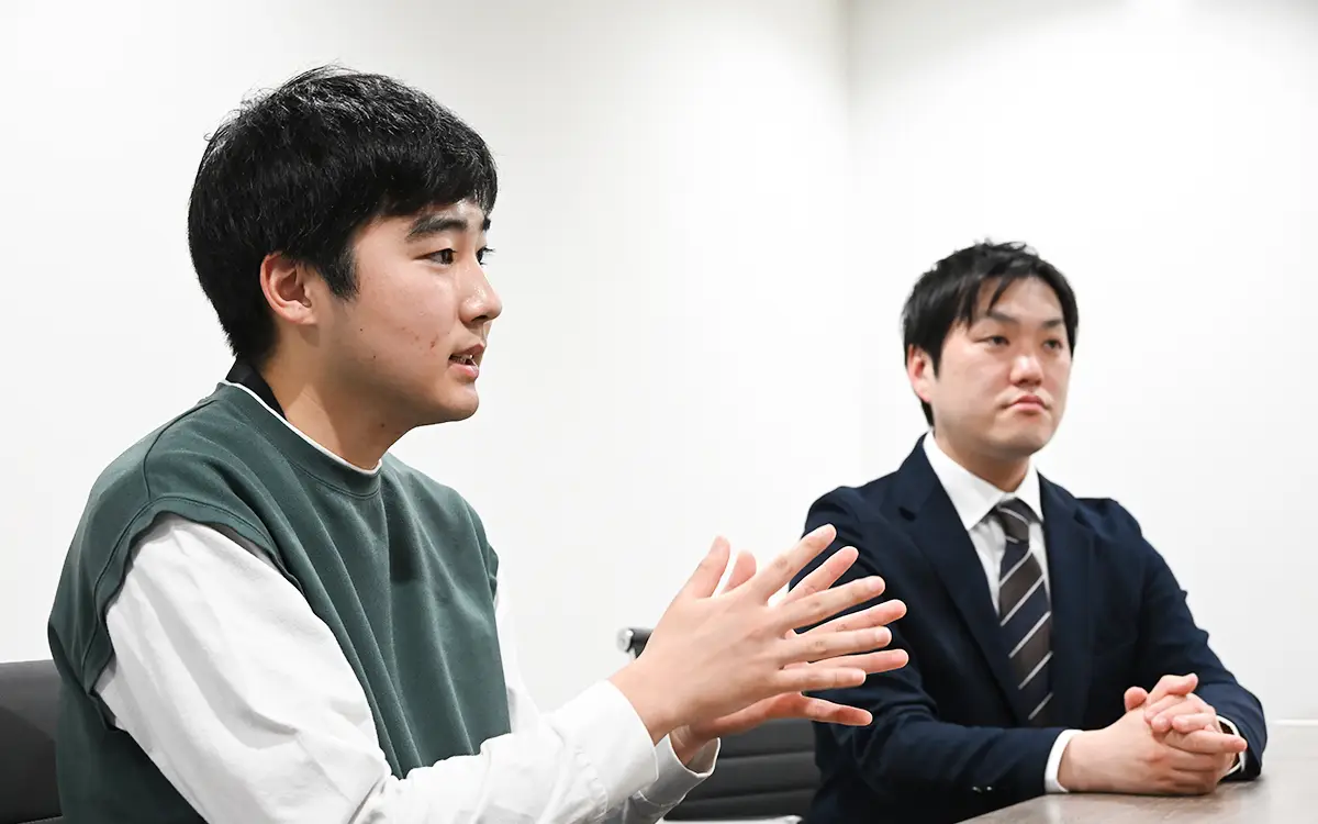 通常の就活よりもずっと理想的だと感じています。
