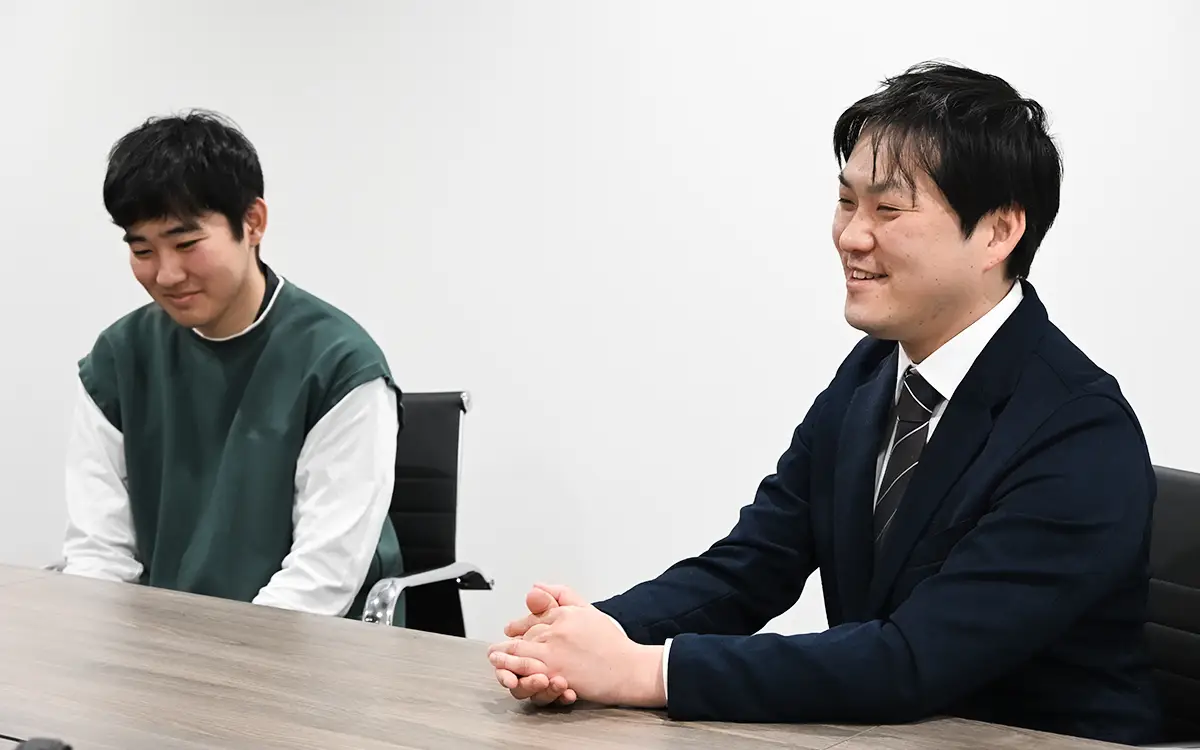 リハビリセンターの受付業務をお願いすることにしました。